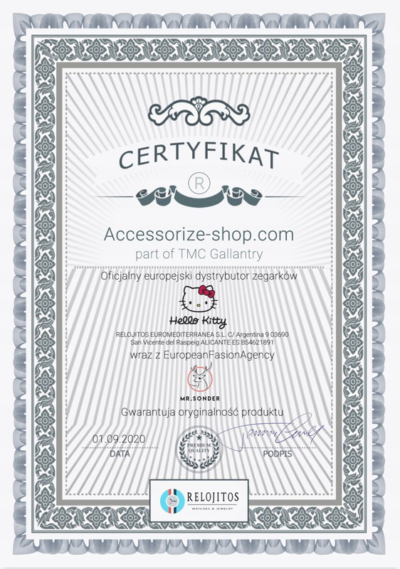 Zegarek HELLO KITTY HK7129L-03. Kwarcowy, Kolor niebieski. Kobieta.