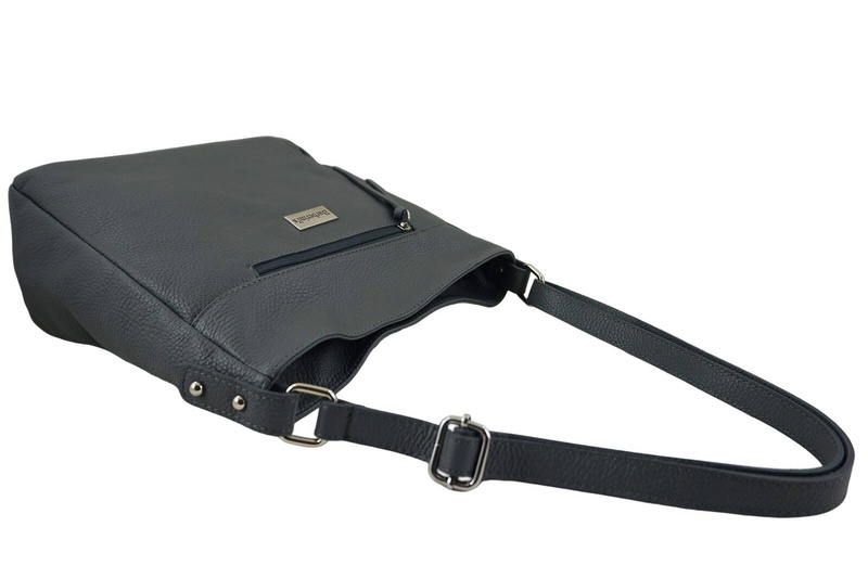 Torebka codzienna skórzana damska - Brązowa jasna