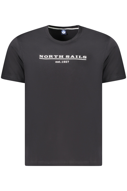 NORTH SAILS KOSZULKA Z KRÓTKIM RĘKAWEM MĘSKA CZARNA