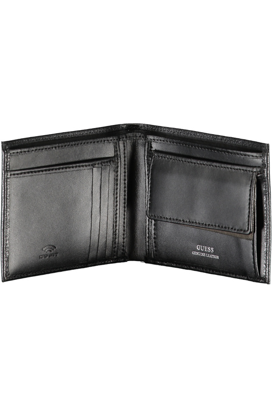 CZARNY PORTFEL MĘSKI GUESS JEANS