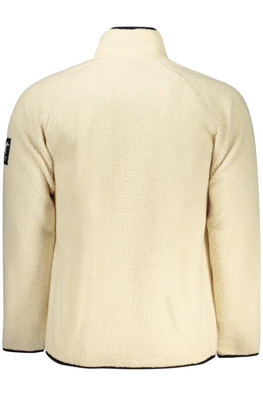 BIAŁA BLUZA MĘSKA Z ROZPINANYM NA ZAMEK BEZ SZYI US GRAND