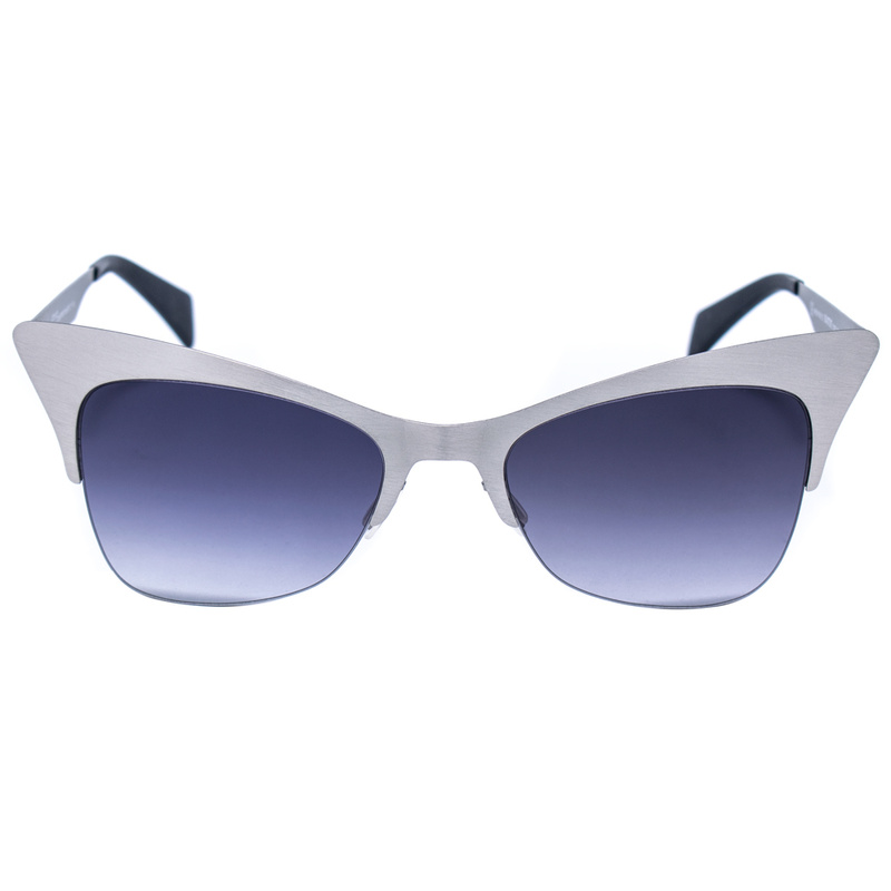 Okulary ITALIA INDEPENDENT 0504-075-075. Okulary przeciwsłoneczne, Kolor srebrny. Kobieta.