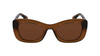 Okulary VICTORIA BECKHAM VB657S-240. Okulary przeciwsłoneczne, Kolor brązowy. Kobieta.