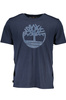NIEBIESKI T-SHIRT MĘSKI Z KRÓTKIM RĘKAWEM TIMBERLAND