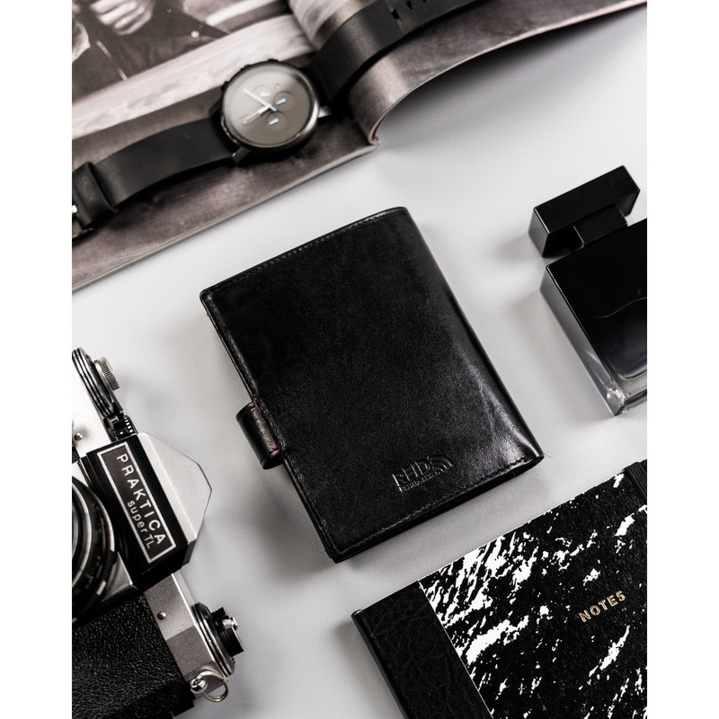 Skórzany męski portfel Peterson PTN N4L-VT