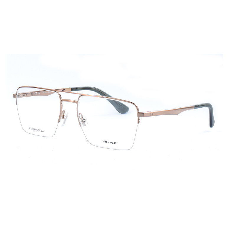 Okulary POLICE VPLG71-550F68. Okulary, Kolor złoty. Mężczyzna.