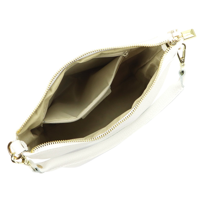 Patrizia damska torebka na ramię skóra naturalna torba z kieszenią