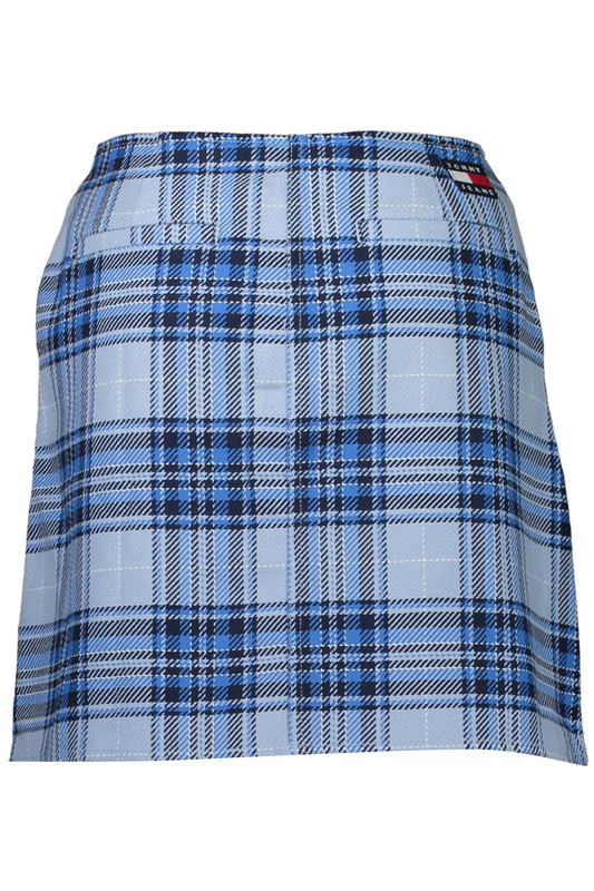 DAMSKA JASNONIEBIESKA KRÓTKA SPÓDNICA TOMMY HILFIGER
