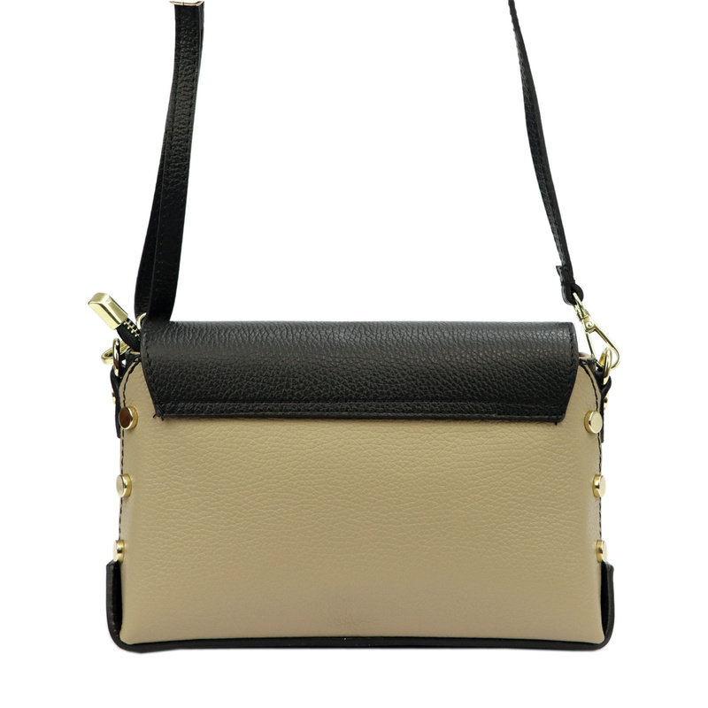 Luka damska listonoszka torebka przez ramię skóra naturalna stylowa