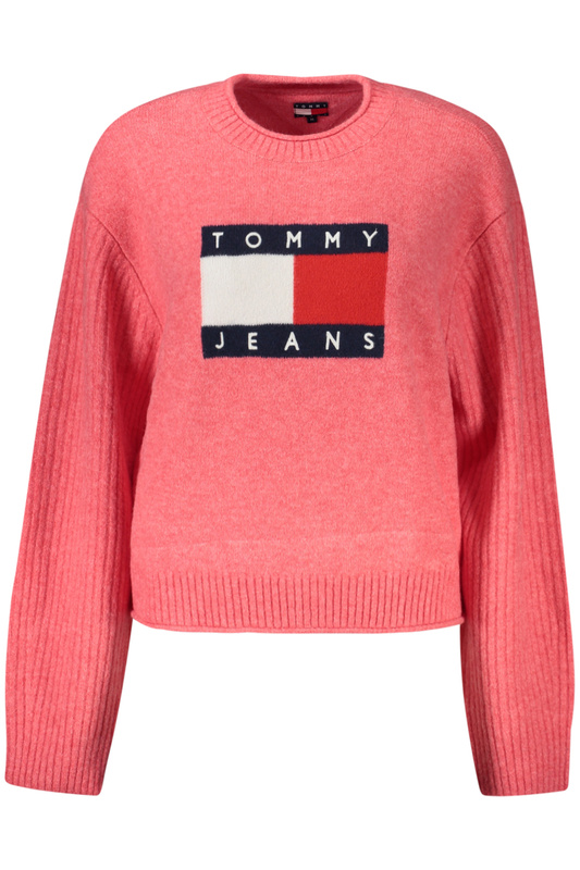 Różowy sweter damski Tommy Hilfiger