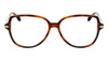 Okulary VICTORIA BECKHAM VB26255614215. EYEGLASSES, Kolor brązowy. Kobieta.