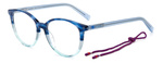 Okulary M MISSONI MMI-0011-38I. Okulary, Kolor niebieski. Kobieta.