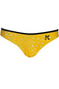 KOMBINEZON KĄPIELOWY KARL LAGERFELD BEACHWEAR DAMSKI DÓŁ ŻÓŁTY