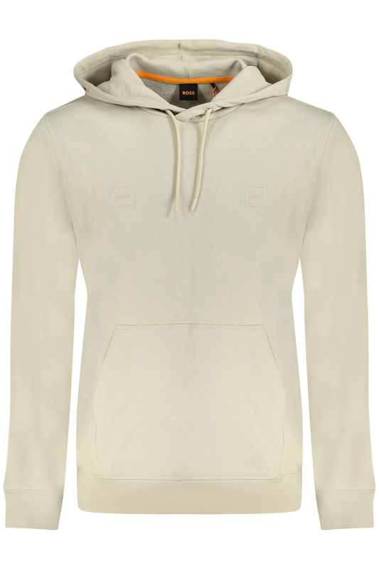 BLUZA HUGO BOSS BEZ ZAMKA MĘSKA BEŻOWA