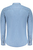 PEPE JEANS MĘSKA KOSZULA Z DŁUGIM RĘKAWEM, NIEBIESKA