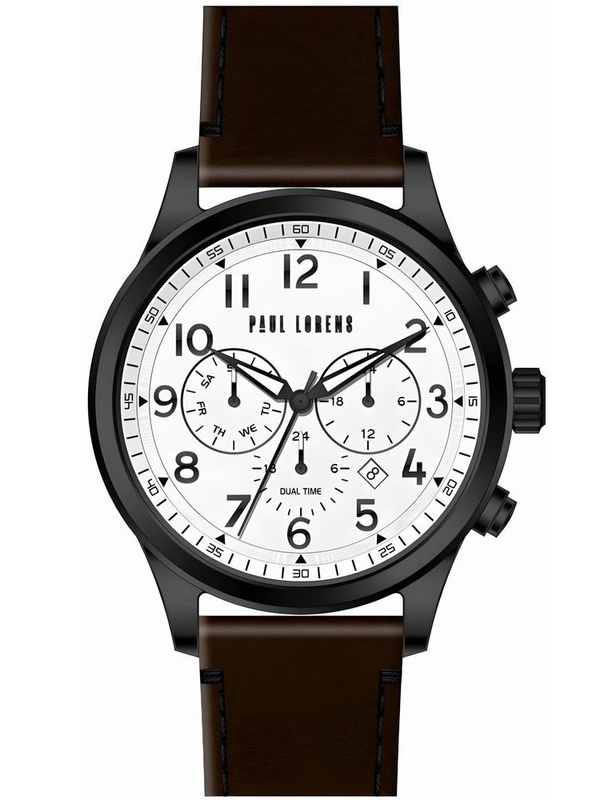 ZEGAREK MĘSKI PAUL LORENS -PL20011A-3B1  (zg378f) + BOX
