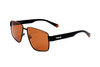 Okulary POLAROID PLD6121-S-8LZ. Okulary przeciwsłoneczne, Kolor czarny pomarańczowy. Unisex.