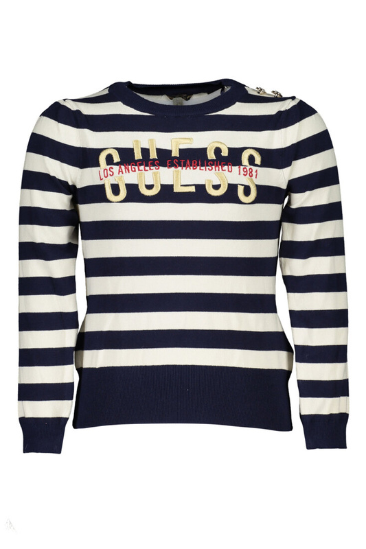 NIEBIESKI SWETER GUESS JEANS DZIEWCZYNA