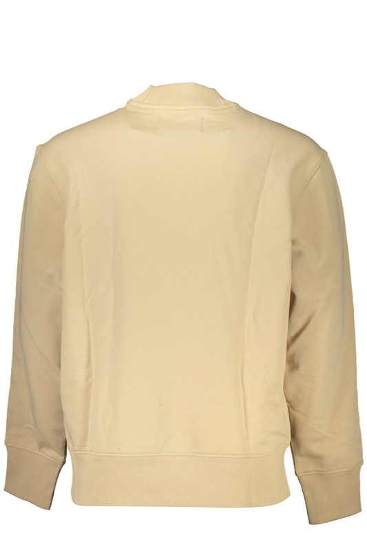 BEŻOWA BLUZA MĘSKA BEZ ZAMKA CALVIN KLEIN