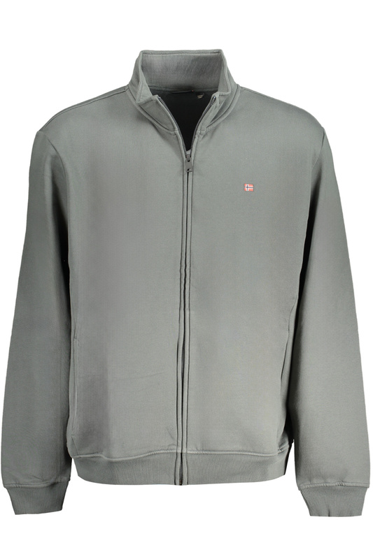 ZIELONA BLUZA M�SKA Z ZAMKIEM NAPAPIJRI