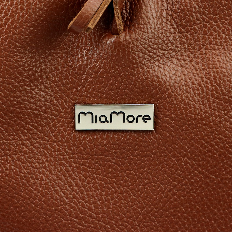Damska torebka ze skóry naturalnej MiaMore 01-014 Z DOLLARO