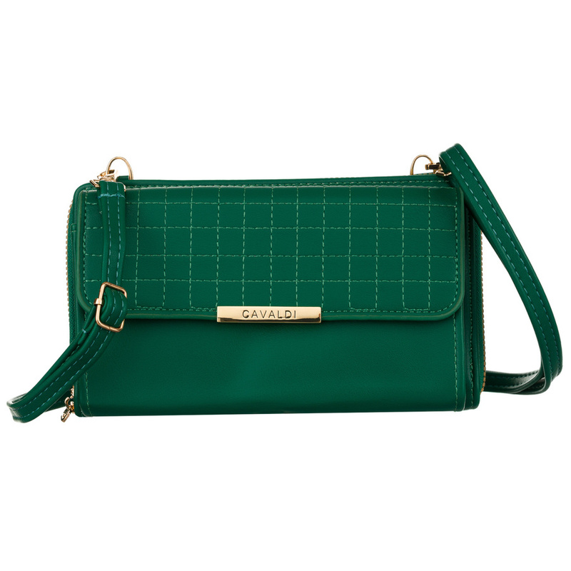 Elegancka mini torebka-portfel w jednym 4U Cavaldi