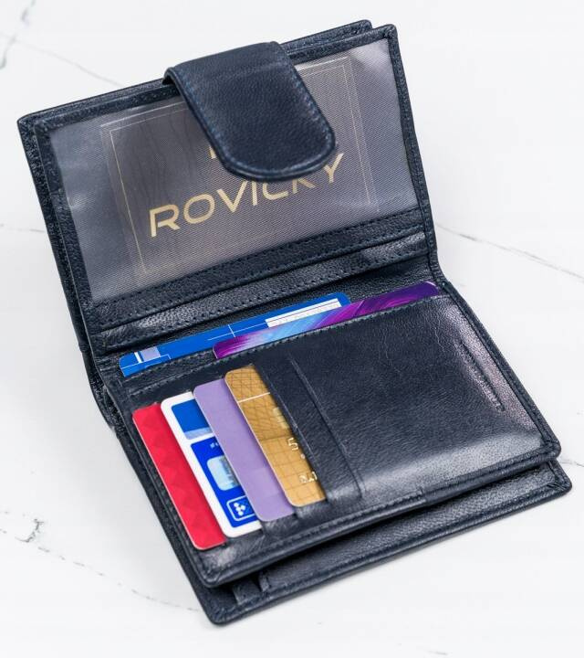 Stylowy Portfel damski skórzany z RFID od Cavaldi
