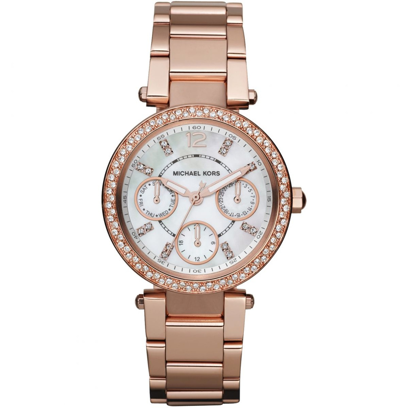 Zegarek MICHAEL KORS MK5616. Kwarcowy, Kolor biały. Kobieta.