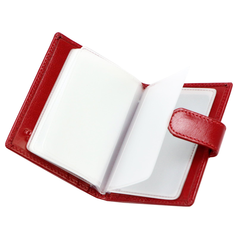 Skórzane duże etui na dokumenty EL FORREST RFID
