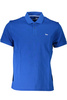 HARMONT & BLAINE POLO Z KRÓTKIM RĘKAWEM MĘSKIE NIEBIESKIE