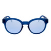 Okulary ITALIA INDEPENDENT 0909-021-000. Okulary przeciwsłoneczne, Kolor niebieski. Unisex.