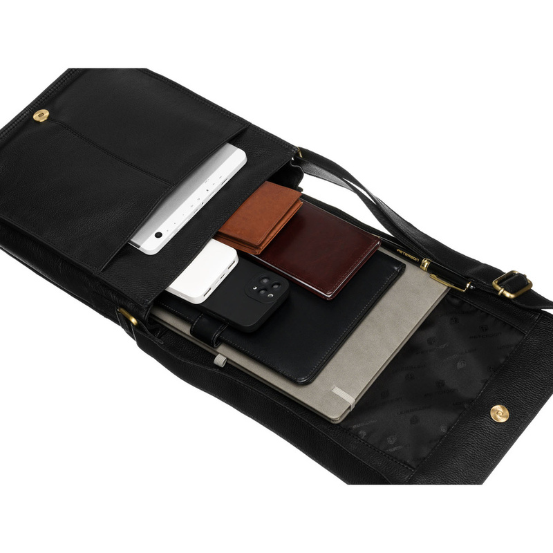 Saszetka męska z naturalnej skóry Peterson PTN LARS-NDM