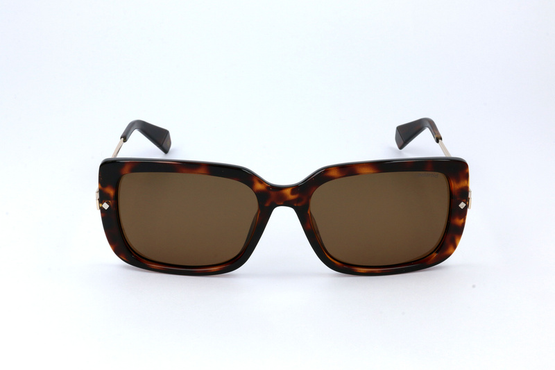 Okulary POLAROID PLD4075-S-86. Okulary przeciwsłoneczne, Kolor havana. Kobieta.