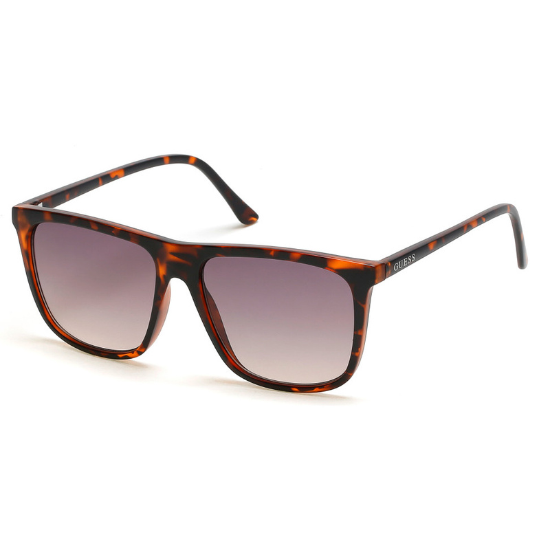 Okulary GUESS GF0222-5652F. Okulary przeciwsłoneczne, Kolor brązowy. Mężczyzna.