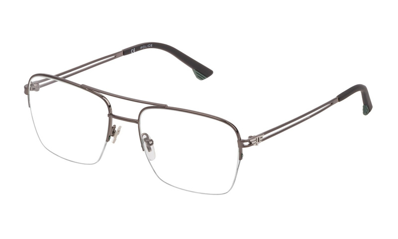 Okulary POLICE VPL879-560568. Okulary, Kolor szary. Mężczyzna.