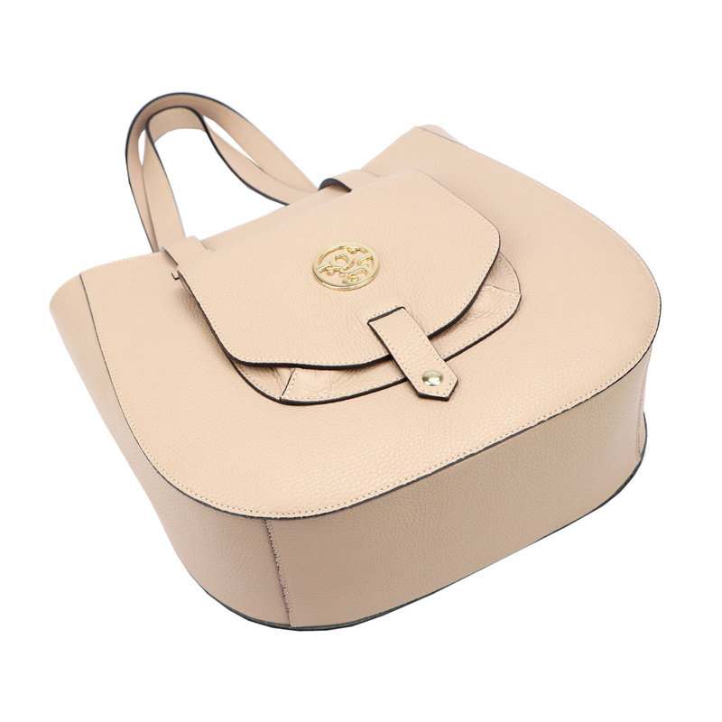 Gregorio duża Skórzana damska shopperbag torebka na ramię z kieszenią