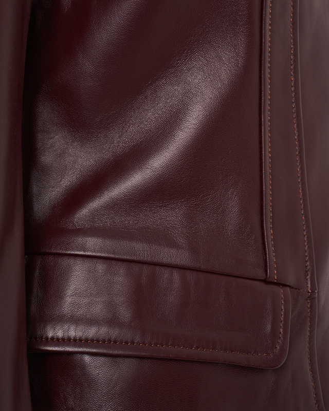 Bukowski Skórzana kurtka damska "Larysa" casual taliowana stylowa