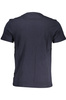 NIEBIESKI T-SHIRT MĘSKI NAPAPIJRI Z KRÓTKIM RĘKAWEM
