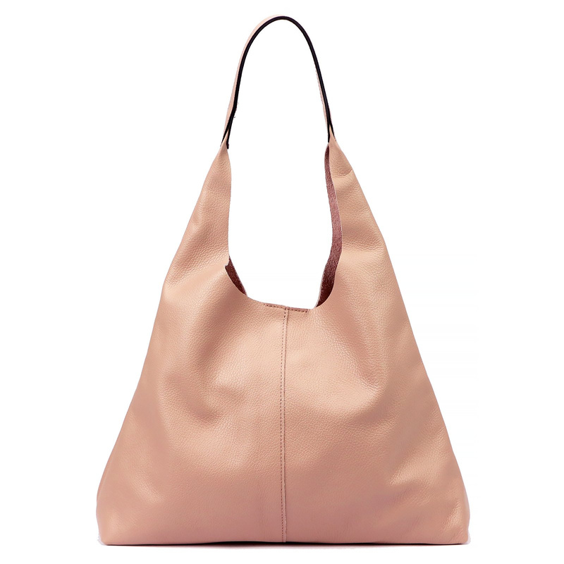 Vera Pelle damska shopperbag skóra naturalna duża torebka na ramię z etui