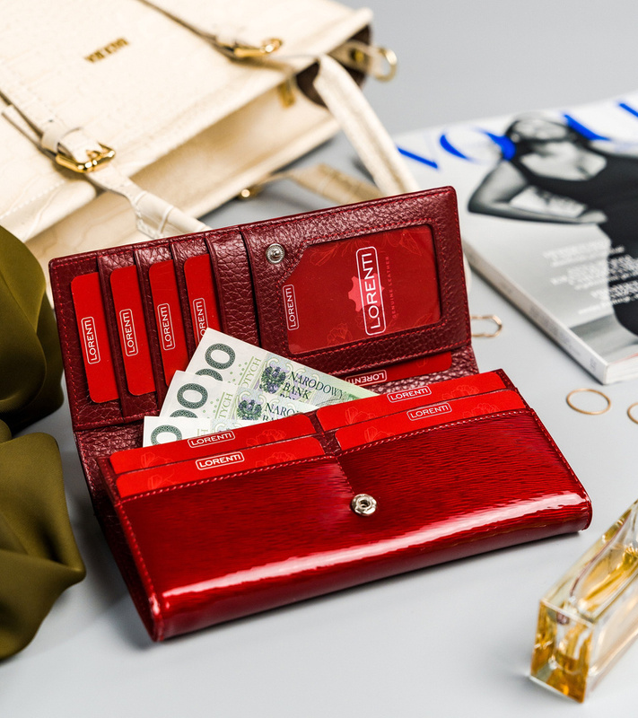 Skórzany damski portfel Lorenti 72401-SH-N RFID