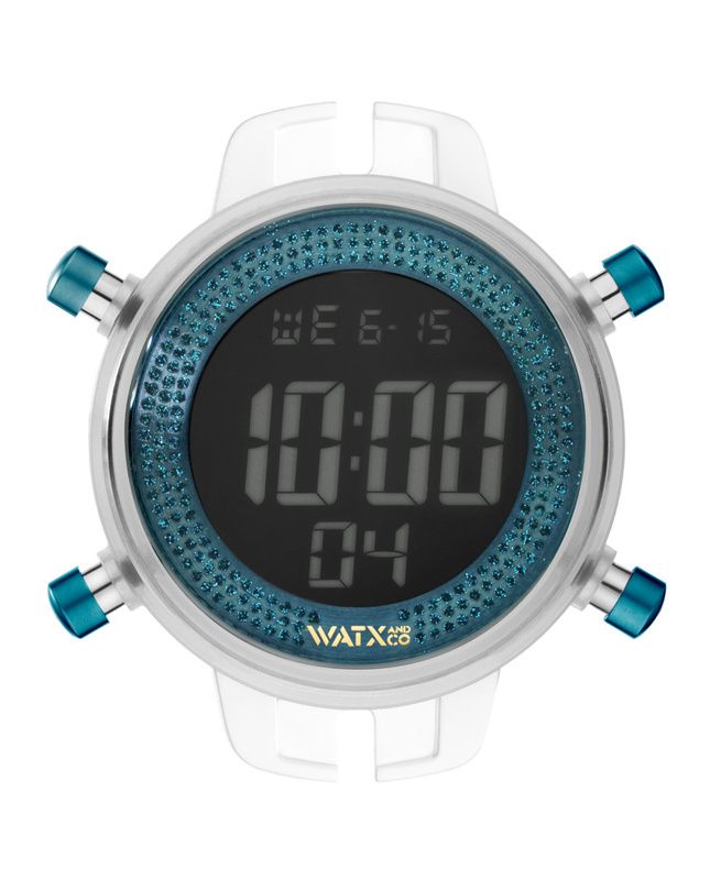 Zegarek WATXANDCO RWA1042. BOX, Kolor niebieski. Kobieta.