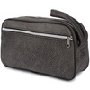 Kosmetyczna szara nubuk podróżna saszetka elegancka uniseks Beltimore R25