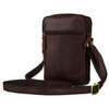 Torba męska crossbody z gładkiej skóry naturalnej - Peterson