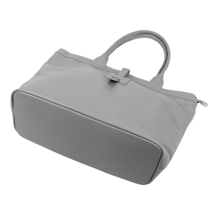 Stylowa Damska duża shopperbag skórzana elegancka torebka na ramię Luka