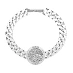 Biżuteria GUESS JUMB03008JWST. Bransoletka, Kolor szary. Mężczyzna.