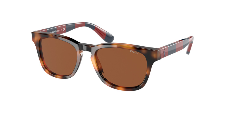 Okulary POLO RALPH LAUREN PP9503-530373. Okulary przeciwsłoneczne, Kolor brązowy. Unisex.
