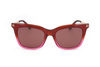 Okulary JIMMY CHOO OLYE-S-1MQ. Okulary przeciwsłoneczne, Kolor czerwony. Kobieta.