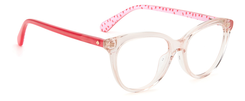 Okulary KATE SPADE PARIS-35JE815. Okulary, Kolor różowy. Dziecko.