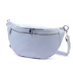 Praktyczna Skórzana damska saszetka nerka listonoszka przez ramię Luka