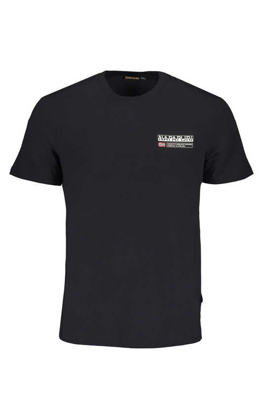 MĘSKI T-SHIRT Z KRÓTKIM RĘKAWEM NAPAPIJRI CZARNY